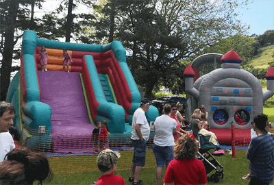 bouncy castle hire swansea